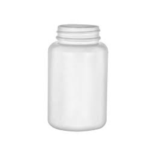 225cc Clear PET Plastic Packer Bottle (45-400 Neck Finish)